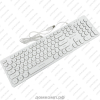 Клавиатура Oklick 420MRL White недорого. домкомп.рф